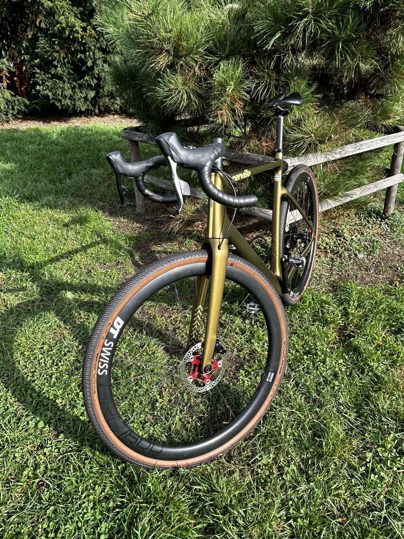 Cervélo Aspero vel.58 olive gold /sram force axs