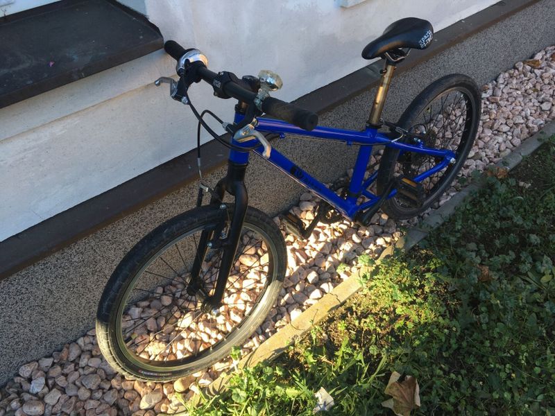 KUBIKES - dětské kolo 20L TOUR modrá