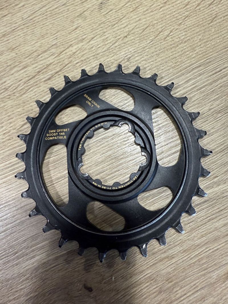 Převodník Sram XX1 30T, offset 3 mm, Boost