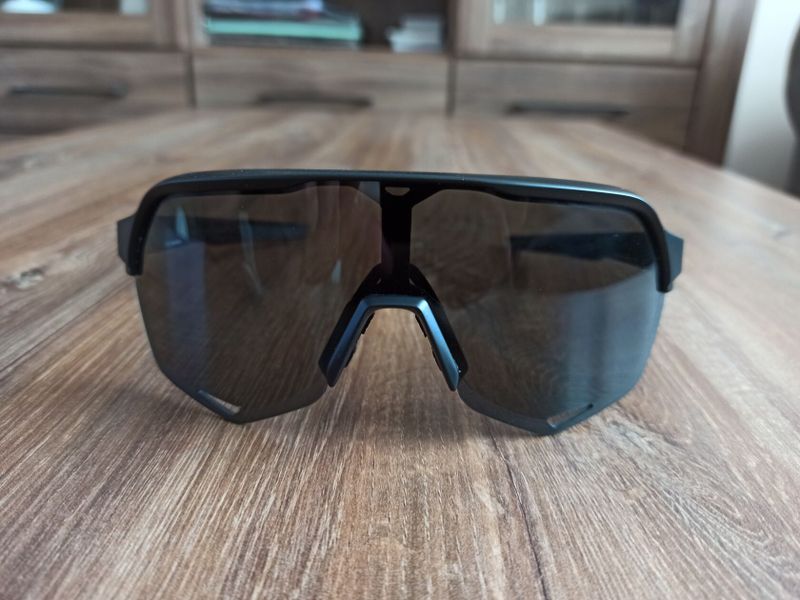 Brýle 100% S2 Soft Tact Black/Smoke