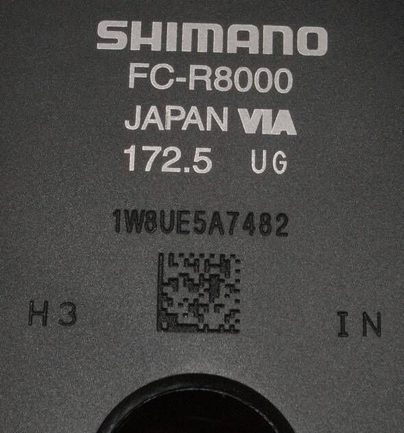 Nové kliky Shimano Ultegra FC-R8000,172,5mm, 11s, 52-36 zubů