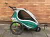 Dětský vozík za kolo Queridoo KidGo 1 disc + sedačka pro malé děti