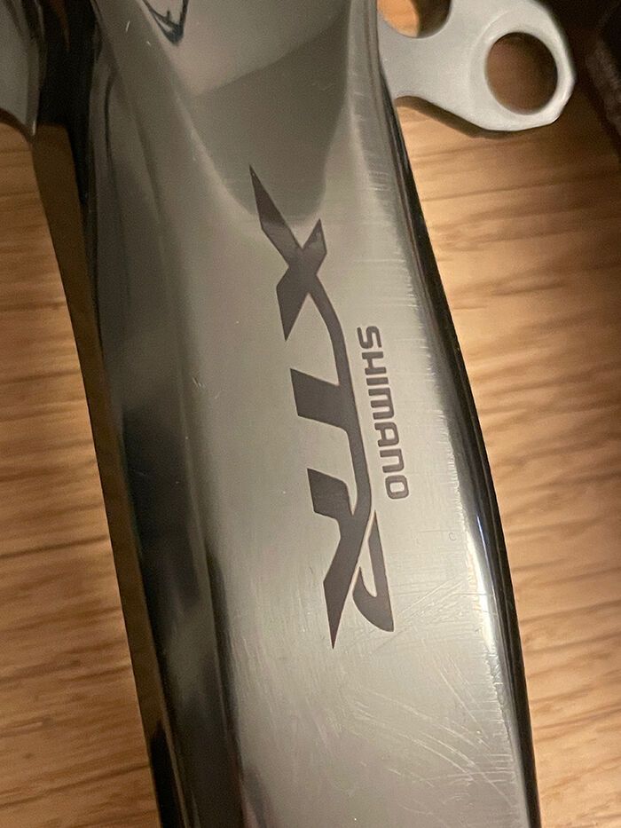 Kliky Shimano XTR 180mm