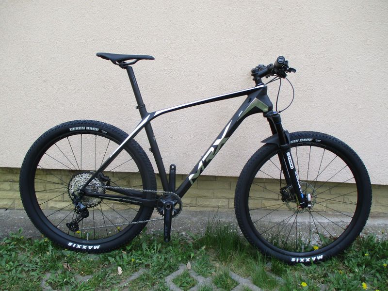 Nové 29" kolo MRX carbon X1 SAV 21", osazení Shimano SLX 1x12, vidlice Suntour Axon air