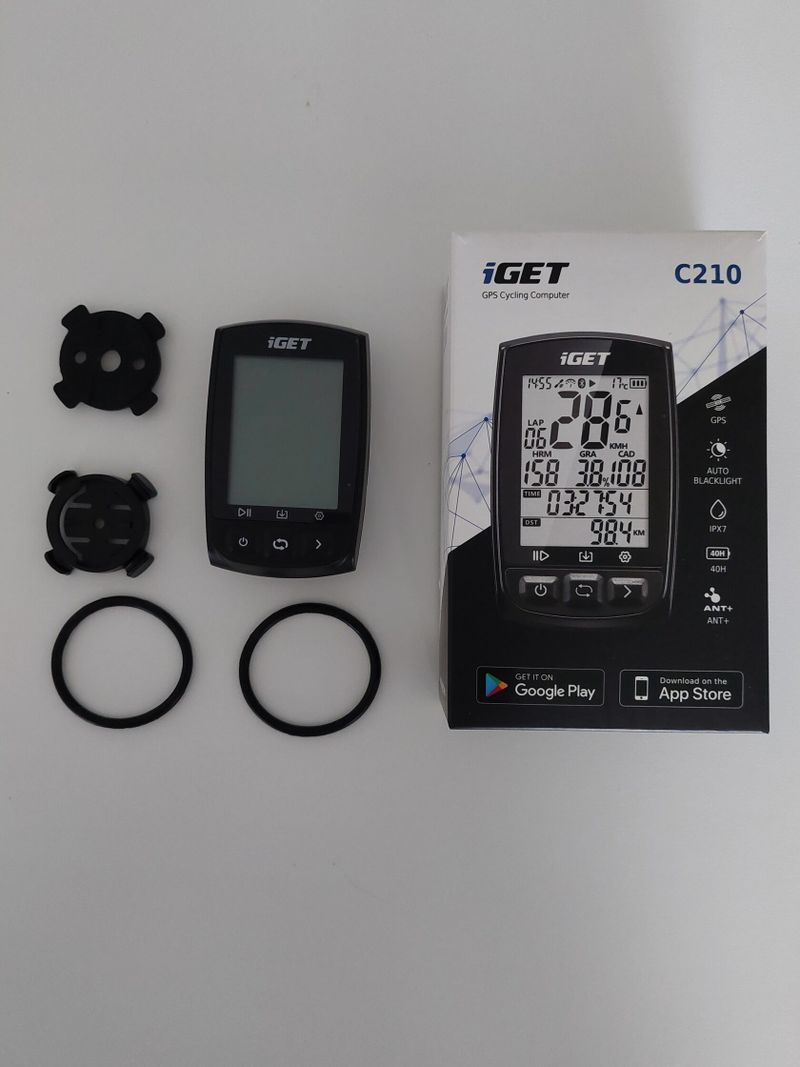 Cyklopočítač iGET C210 (záruka 2 roky)