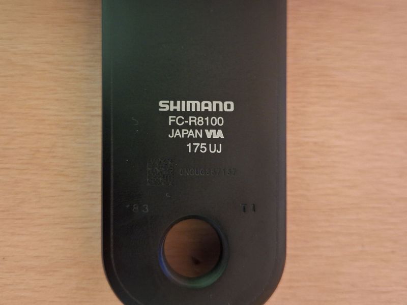 Prodám kliky Shimano FC-R8100 175mm 12s 52/36