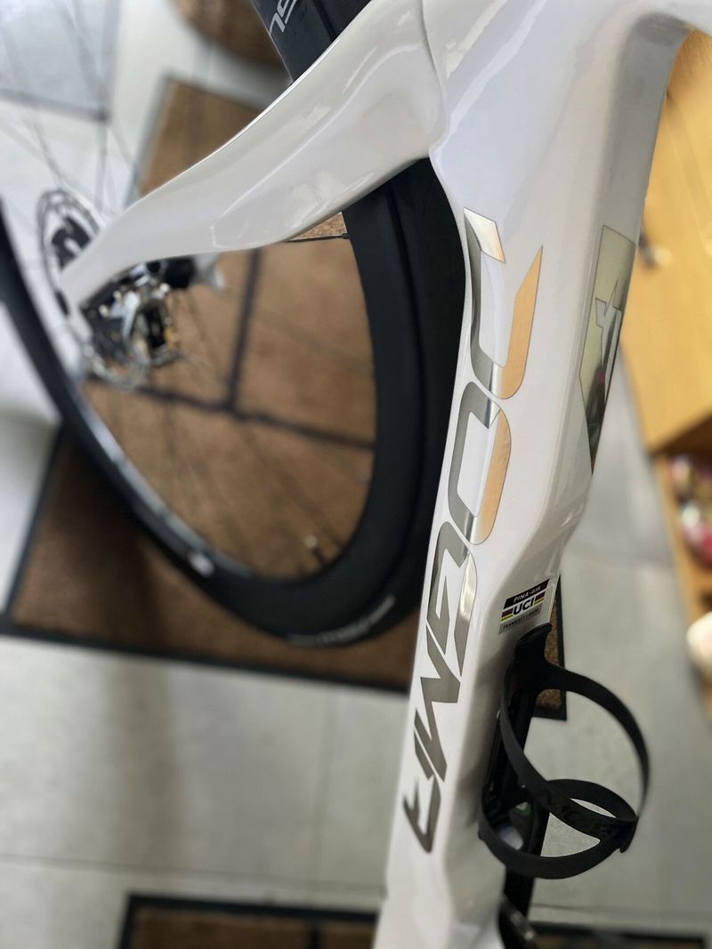 Pinarello Dogma F Disc (NOVÉ, vel. 530, 550) - CRYSTAL WHITE