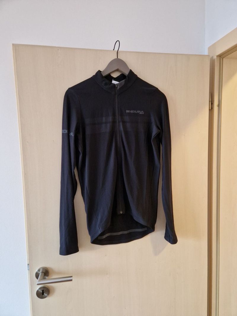 Endura Pro SL II Long Sleeve Jersey Black - jednou použitý - velikost M