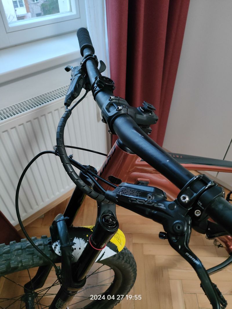Giant Fathom 2, přestavba, Trail bike