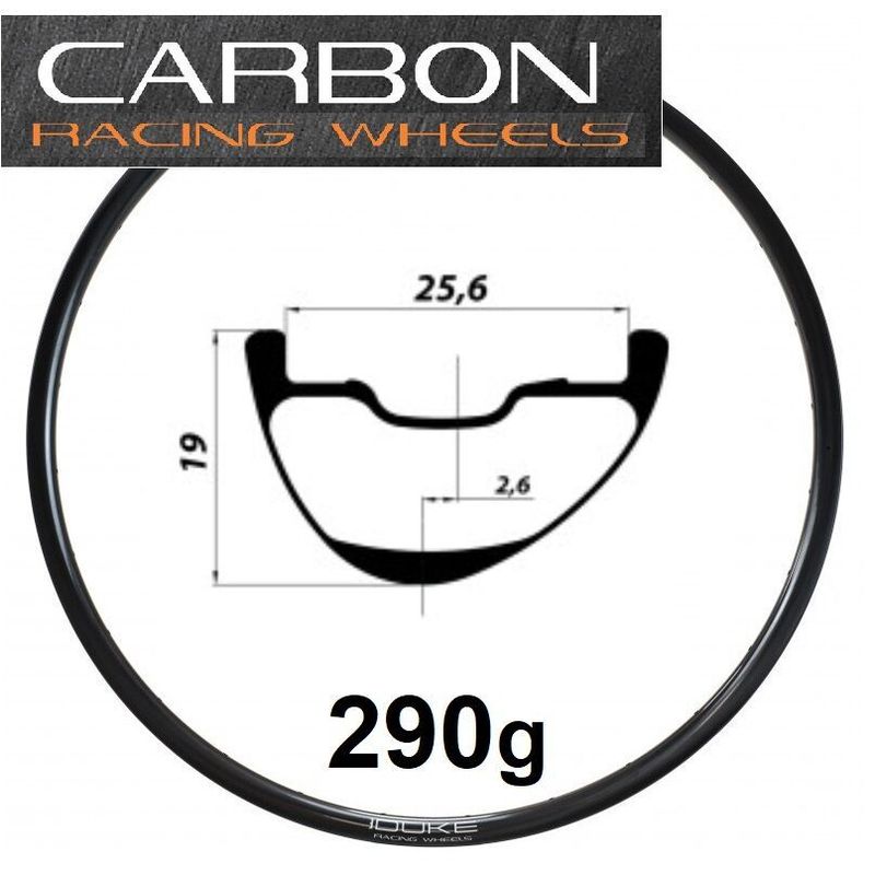 Carbon zadní kolo Duke SLS3 + DT 350