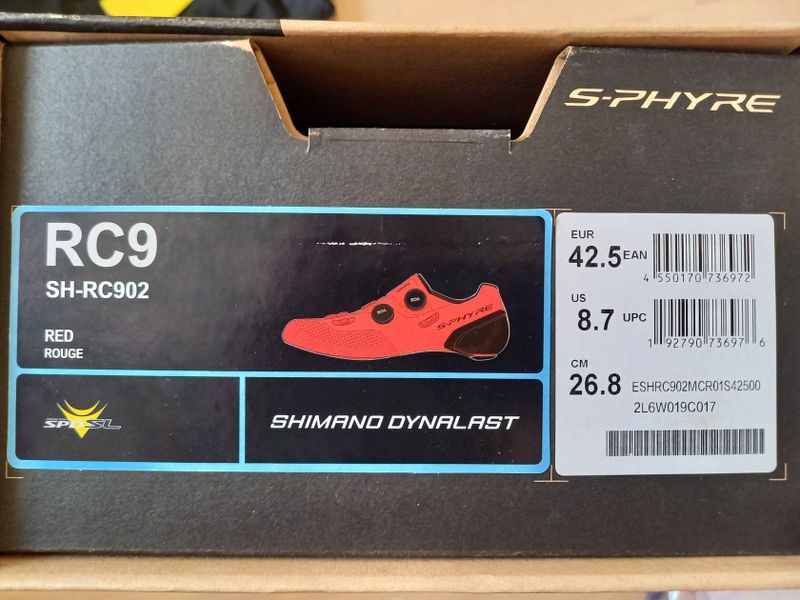 Shimano S-Phyre SH-RC902 červená, velikost EU 42.5