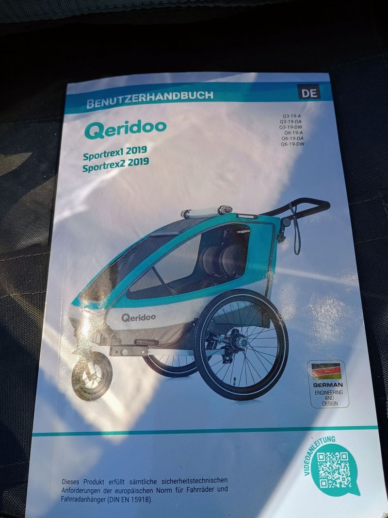 Prodám velice zachovalí vozík Queridoo Sportex 1