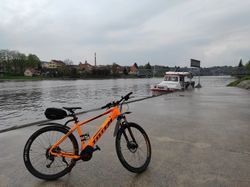 Prodám ELEKTROKOLO TOTEM MAURICE 29" ORANŽOVÁ vel.19-TESTBIKE