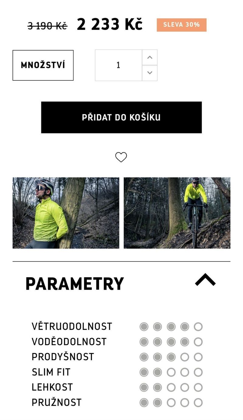 Pánská cyklo bunda SILVINI Parina