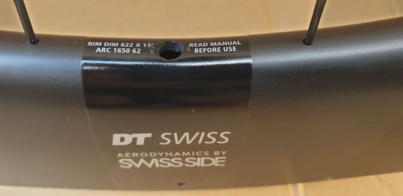 DT Swiss ARC 1650 DB 62/80 mm (sada kol, nová, zabalená)