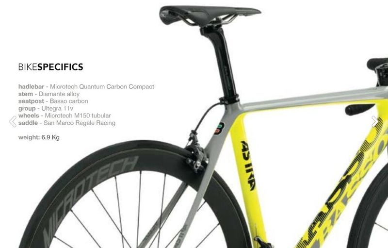 BASSO ASTRA 2017 - XL CARBON FRAME