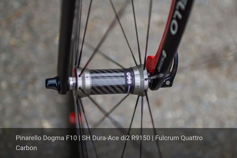 Pinarello Dogma F10 | SH Dura-Ace di2 R9150 | Fulcrum Quattro Carbon