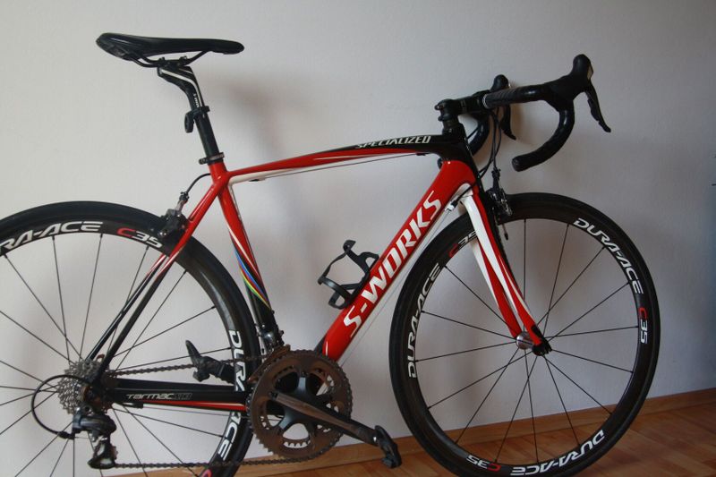 S-Works Tarmac SL3 , Dura-Ace , karbon kola, váha cca 6,8kg !