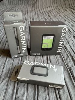 Garmin Edge 530 + Garmin HRDM Dual + Garmin Edge Case Black