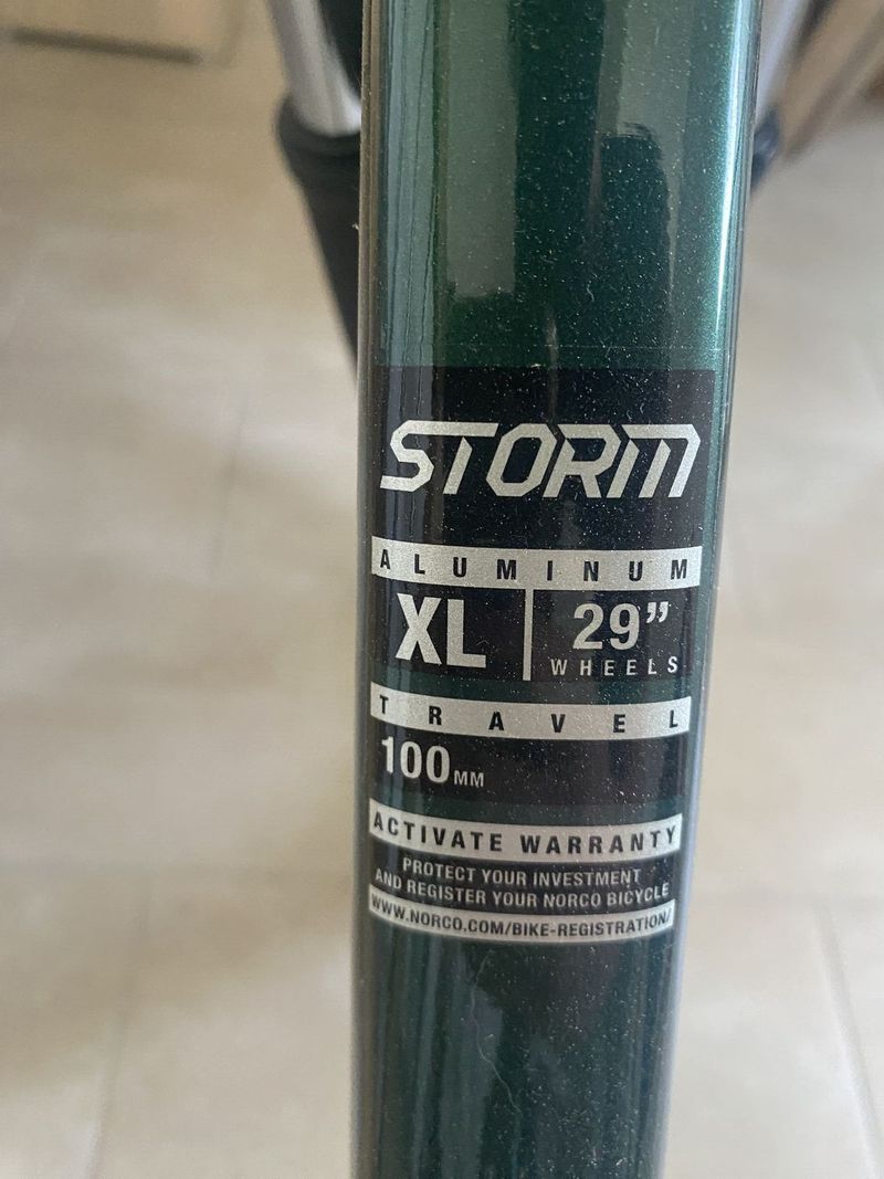Norco Storm 3 velikost XL (zánovní)
