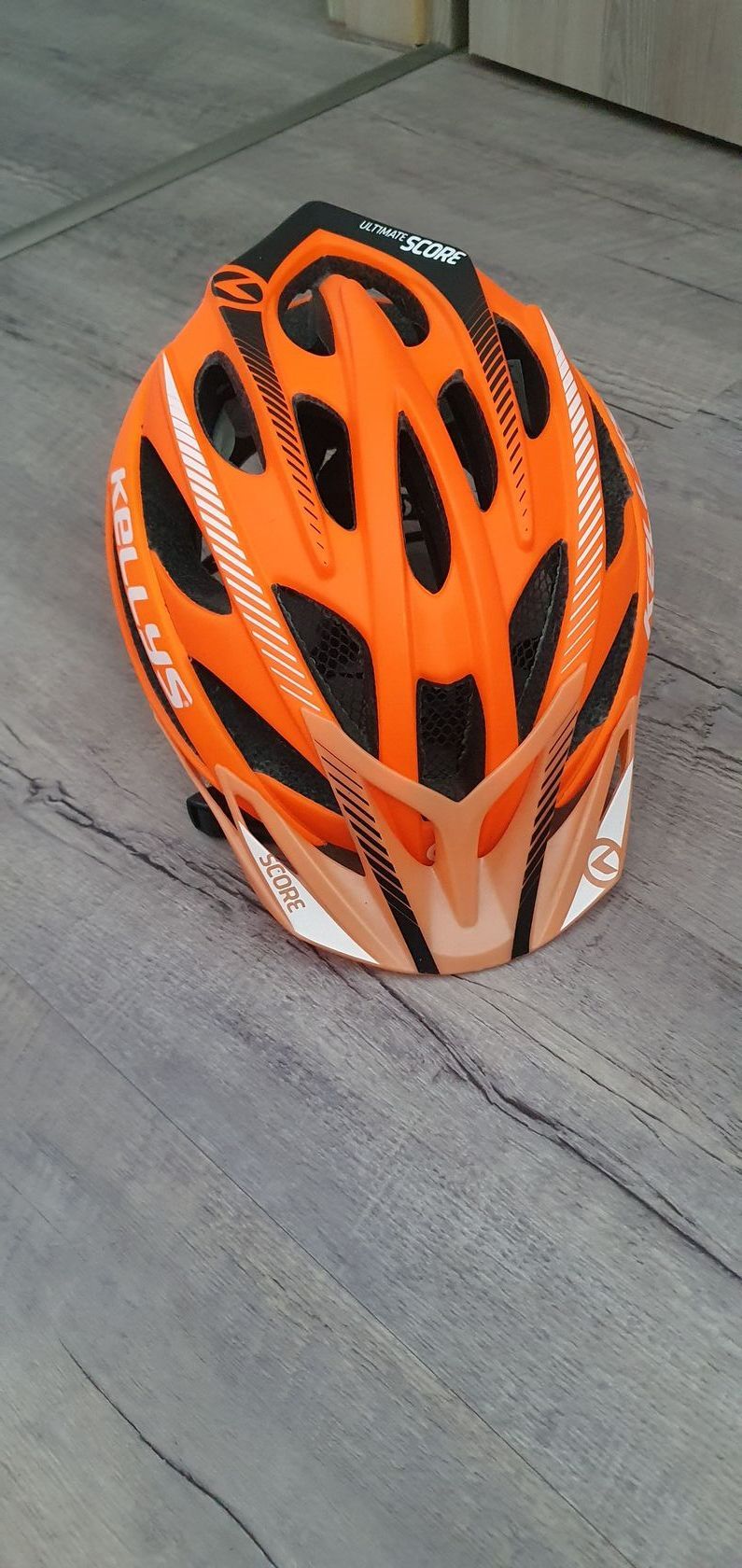 MTB přilba Kellys Ultimate Score - Orange