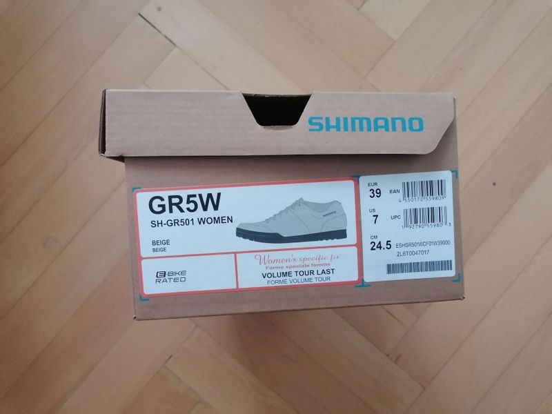 Nové dámské mtb tretry Shimano SH GR 501 