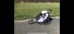 Vozík za kolo Leggero Enso Complete Sport s miminkovníkem