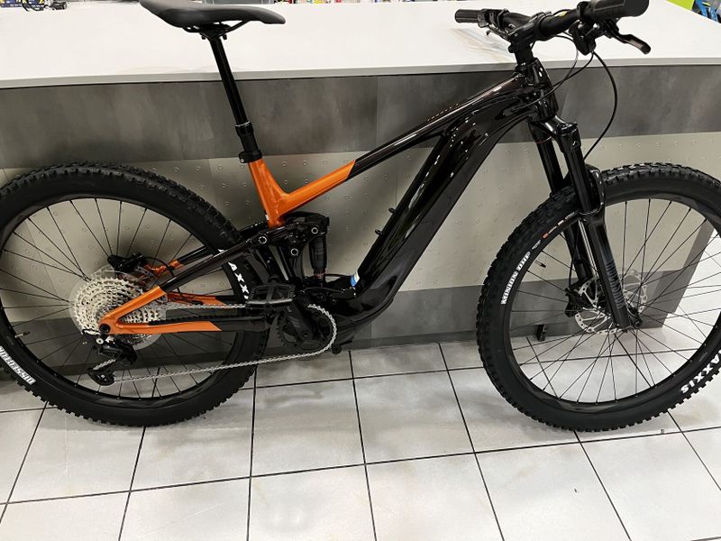 Celoodpružené elektrokolo Giant Trance X E+ 3 Cordovan