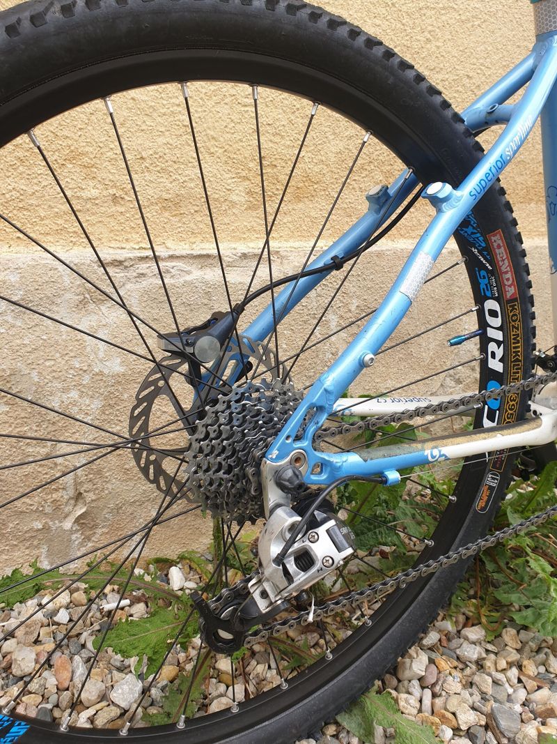 Dámské/dívčí kolo na rámu SUPERIOR 17"