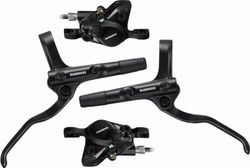 Kompletní přední+zadní hydraulická shimano brzda BL-MT200 polymer délka hadic SMBH59 1000 a 1700mm