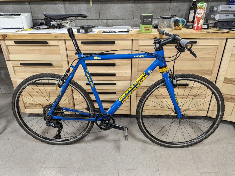 1999 Cannondale XS800 Volvo, cyklokross, Fatty X, velikost 56