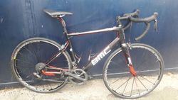Prodám silniční kolo na rámu BMC GF01 vel 56 na el. Dura Ace Rezervace