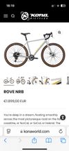 Gravel Kona Rove NRB SRAM Apex 