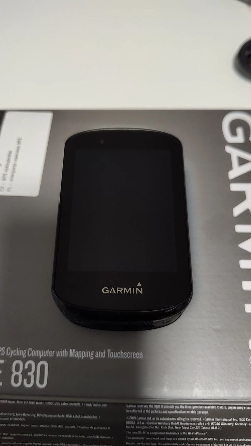 Garmin edge 830