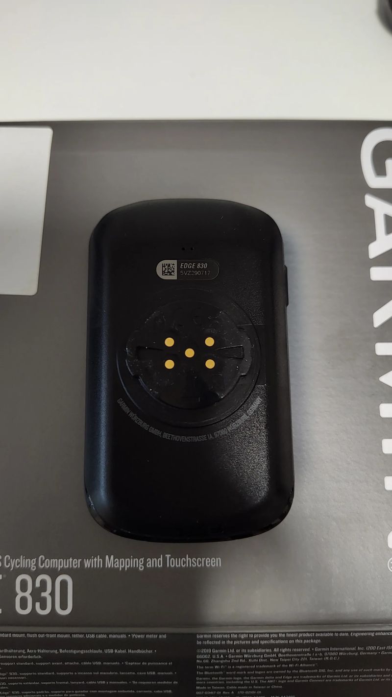 Garmin edge 830