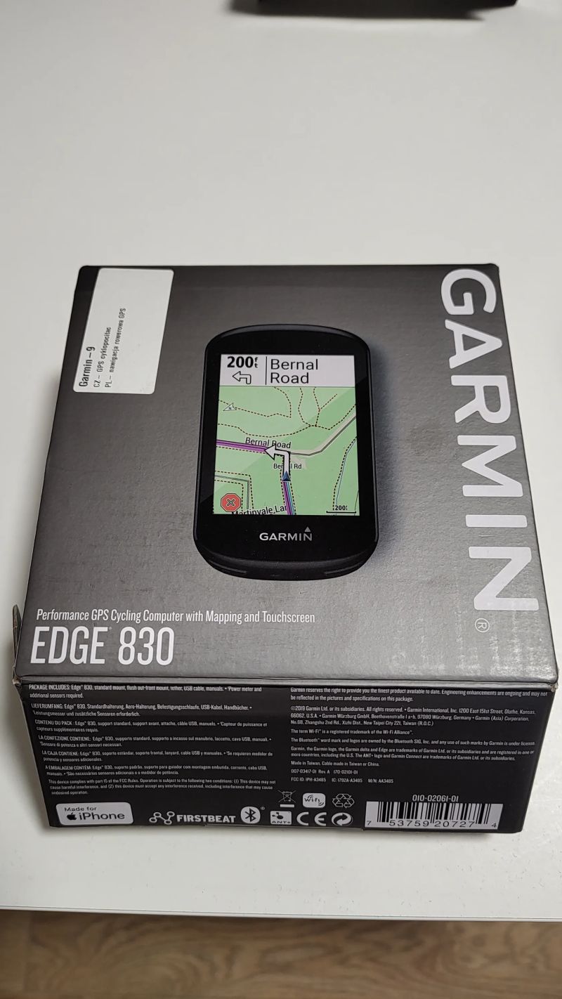Garmin edge 830