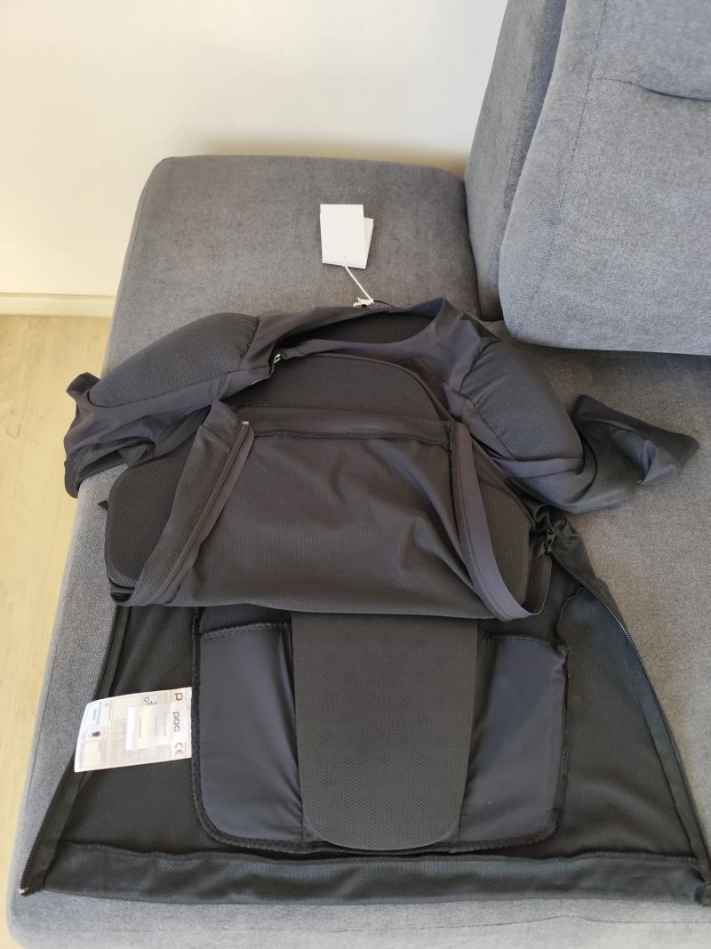NOVÝ ! POC Oseus VPD Tee, Uranium Black M