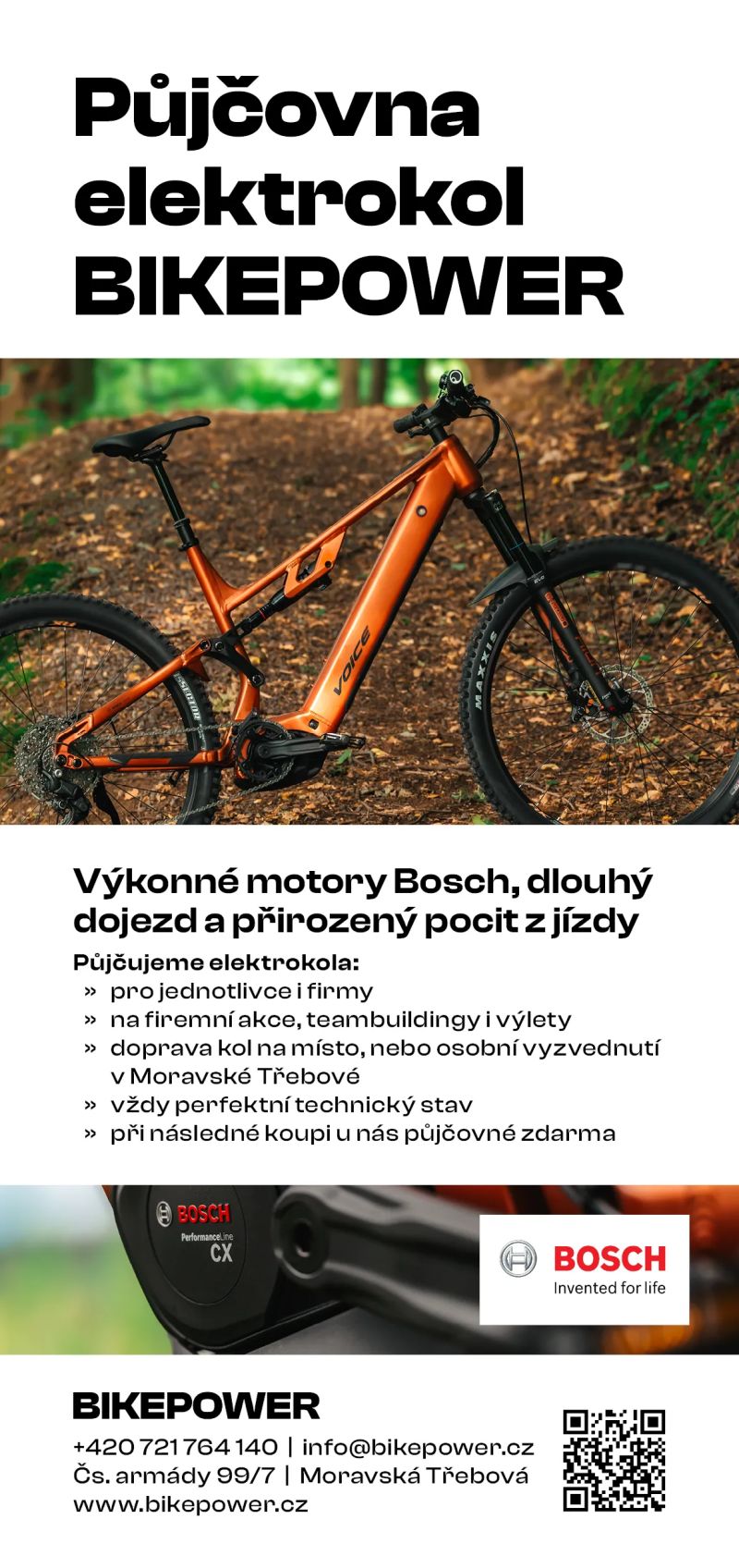 Elektrokola s motorem Bosch – nové i testovací kusy za skvělou cenu!