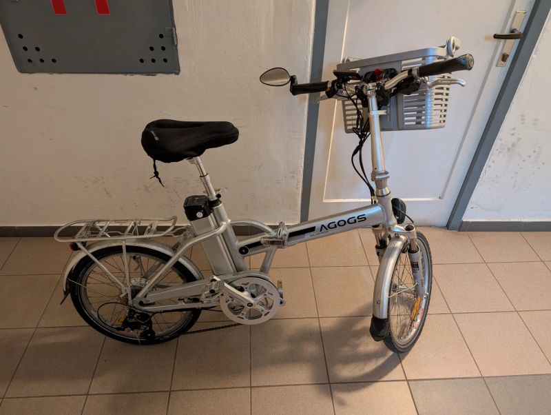 🛵 Skládací elektrokolo Agogs SilverGo – 2017