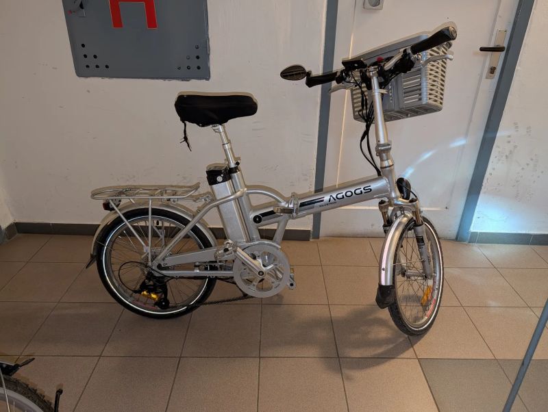 🛵 Skládací elektrokolo Agogs SilverGo – 2017