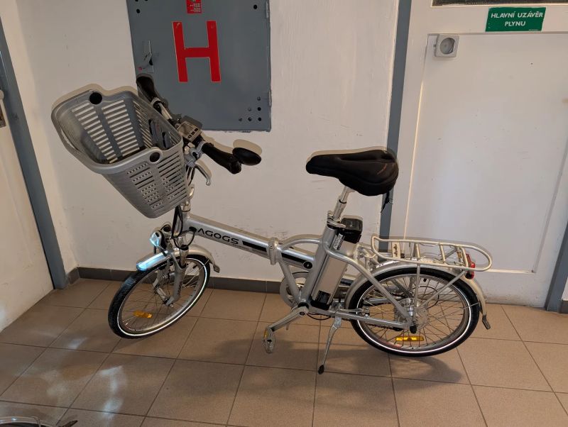 🛵 Skládací elektrokolo Agogs SilverGo – 2017