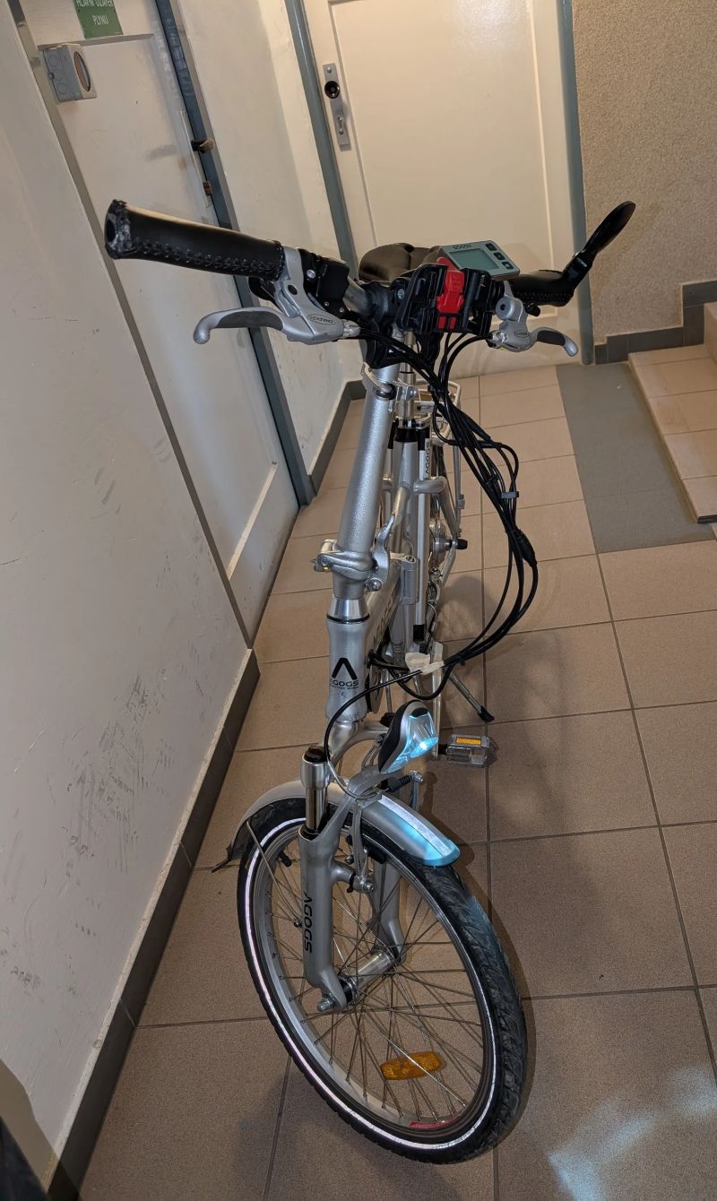 🛵 Skládací elektrokolo Agogs SilverGo – 2017