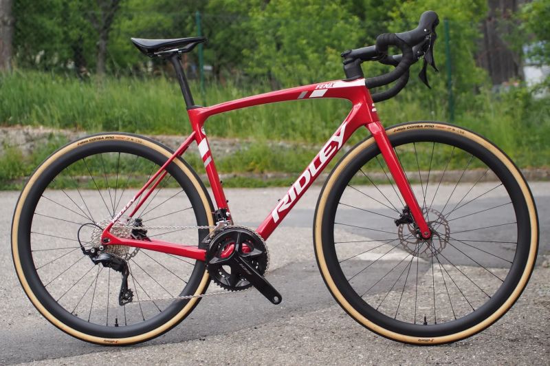 silniční kolo Ridley Fenix Disc 105 2x12 Carbon Wheels vel. S (odpovídá spíše M) - SLEVA 35 %