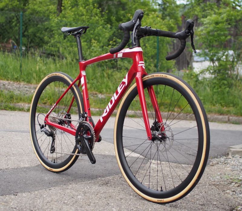 silniční kolo Ridley Fenix Disc 105 2x12 Carbon Wheels vel. S (odpovídá spíše M) - SLEVA 35 %