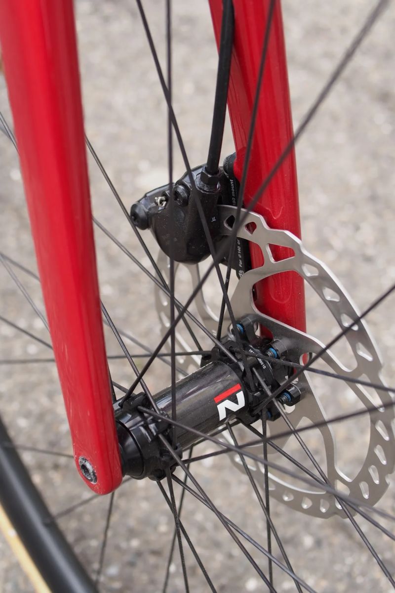 silniční kolo Ridley Fenix Disc 105 2x12 Carbon Wheels vel. S (odpovídá spíše M) - SLEVA 35 %
