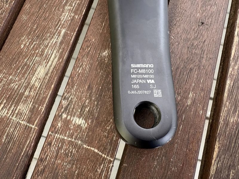 Shimano XT FC-M8100 165mm