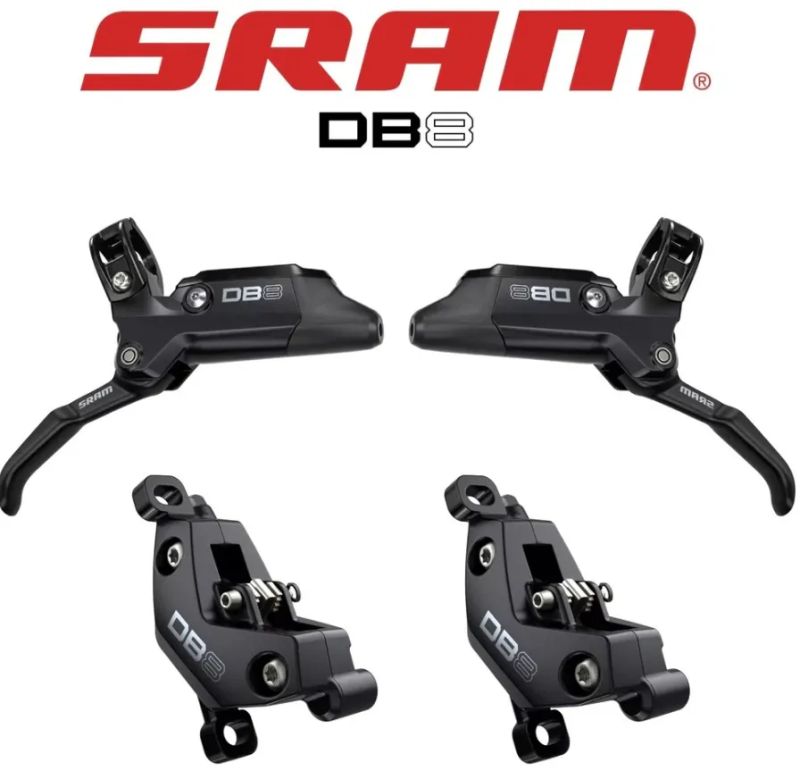 Sram - kompletní brzdy DB8 - nové nejeté