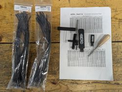 Berd 307 mm a 308 mm + nářadí, nejlehčí a nejpevnější výplety