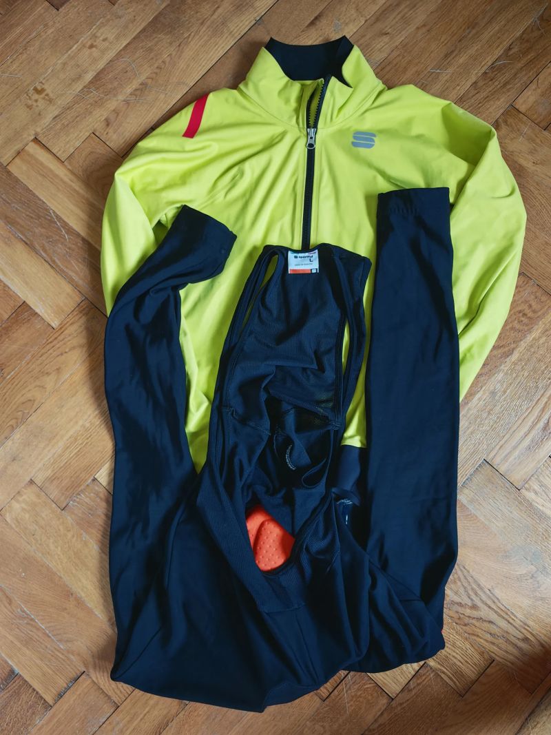 Sportful Fiandre zateplené kalhoty+ Polartec dres