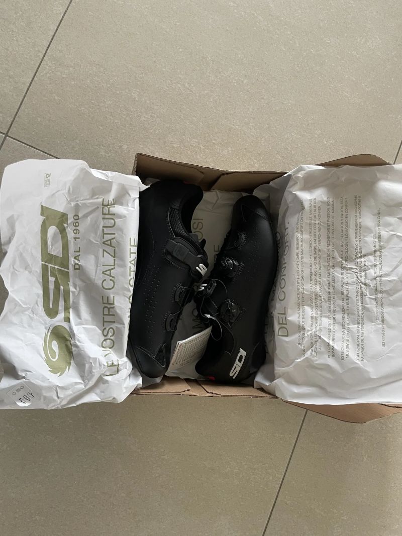 SIDI Genius 10 Road Shoes Black EU 44